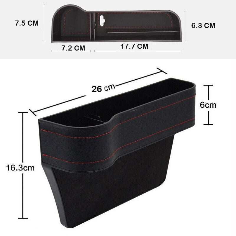 Car Seat Crevice Storage Box Seat Gap Filler