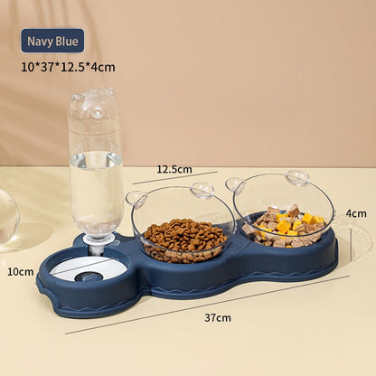 Automatic Feeder 3-in-1 Drinking Environmental Protection Plastic