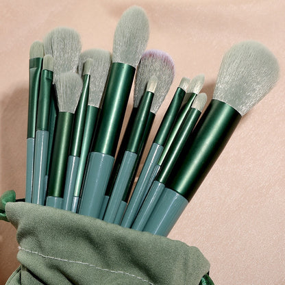 13pcs Makeup Brushes Cosmetic Full Set 3 Colors Complete Kit