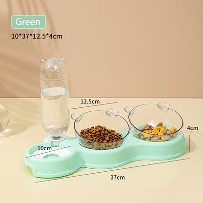 Automatic Feeder 3-in-1 Drinking Environmental Protection Plastic