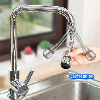 Kitchen Gadgets 2 Modes 360 Rotatable High Pressure Faucet Extender